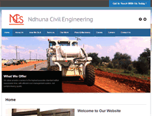 Tablet Screenshot of ndhunacivilengineers.com